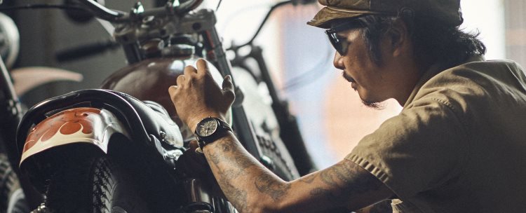 Motorcycle Designer Go Takemine For Timex