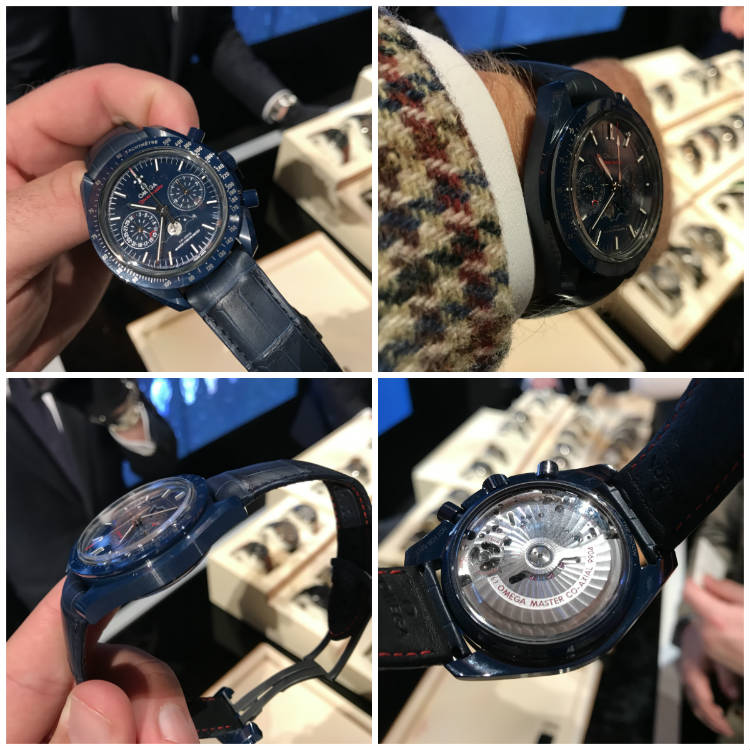 Omega Speedmaster Blue Ceramic Watch Case