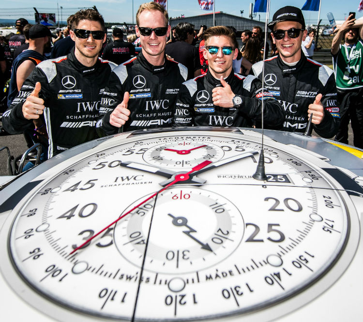 Oversized Racing Chronograph with IWC Ingenieur