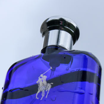 Ralph Lauren Polo Blue Bottle With Sky Background