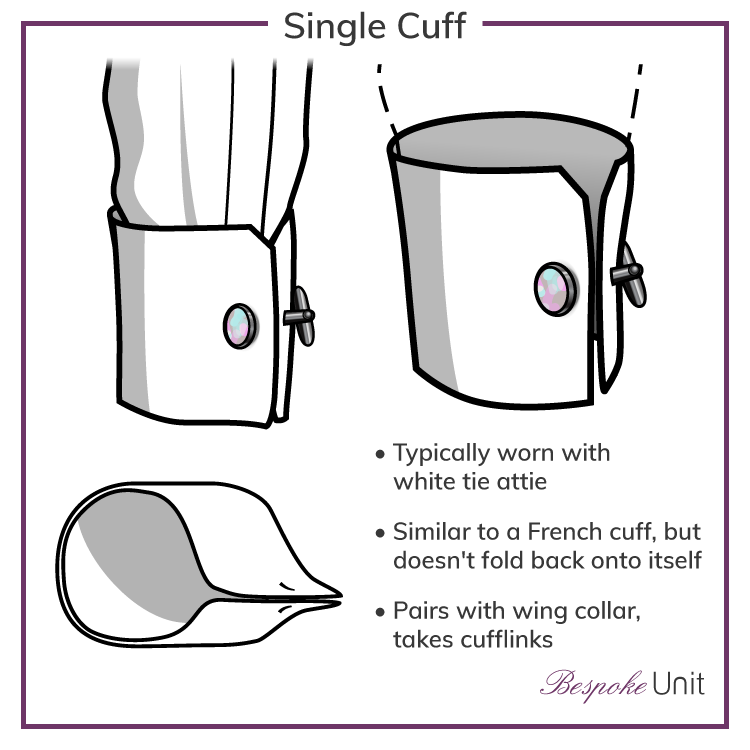 Single-Cuff-Shirt Cuffs