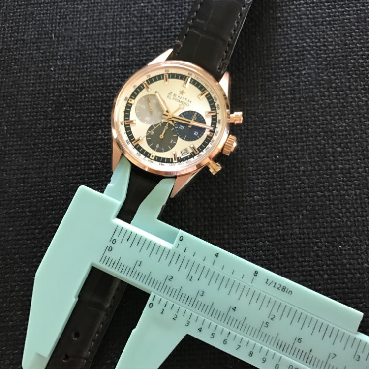 Strap Size Measuring For El Primero 38mm