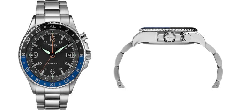 Timex Allied Three GMT Intelligent Quartz Watch