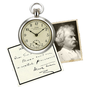 Timex Ingersoll Yankee Pocketwatch Mark Twain