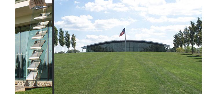 Timex Middlebury Headquarters Rain Ladders