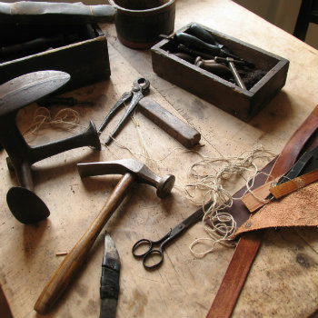 Various-Shoemaking-Tools