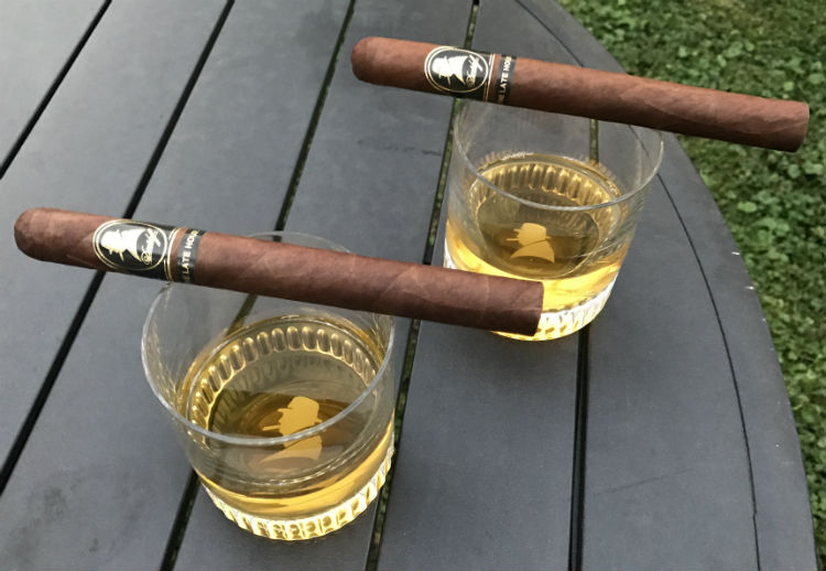 Winston Churchill Embossed Whisky Glasses