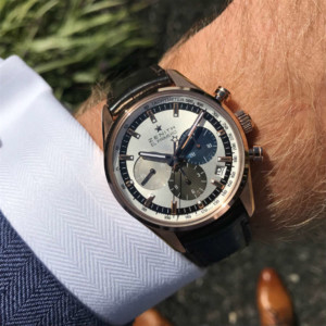 Zenith Chronograph Watch On Paul Anthony's Wrist