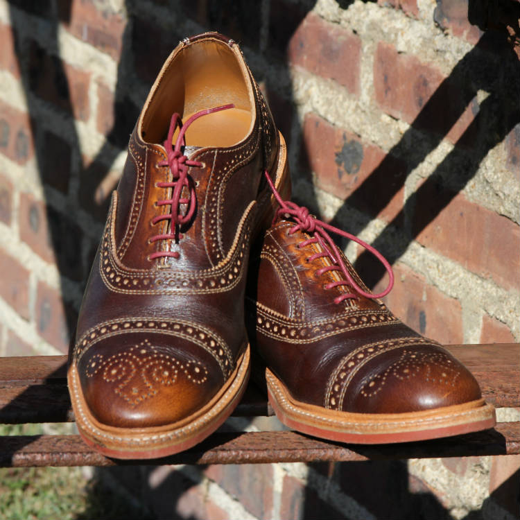 brown allen edmonds brogues