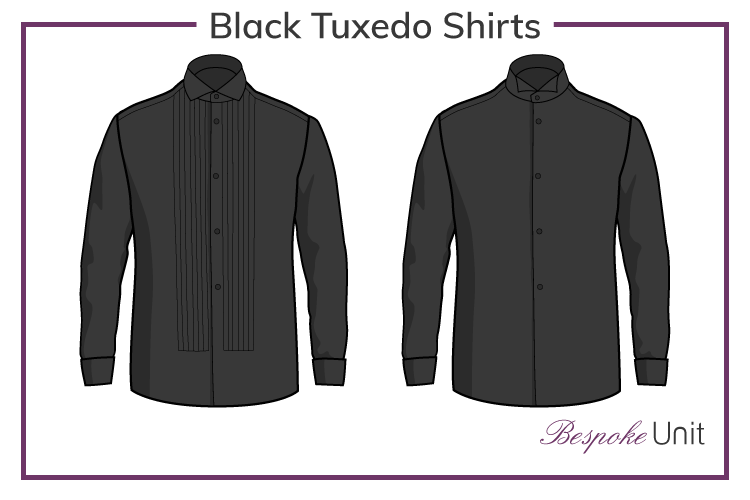 Black-Tuxedo-Shirts Graphic