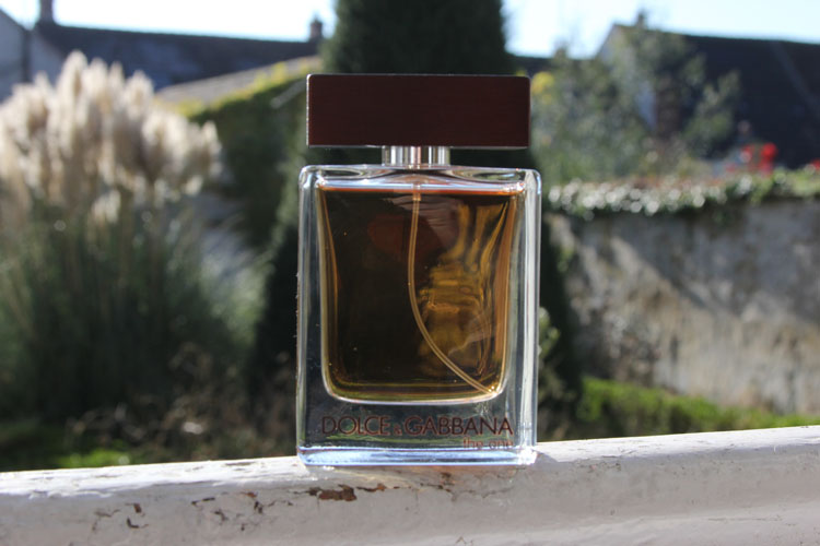 Dolce & Gabbana The One Bottle In Front Of French Garden Dolce & Gabbana The One Bottle In Front Of French Garden