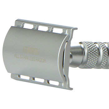 Feather All Stainless Steel Double Edge Razor AS D2 Feather All Stainless Steel Double Edge Razor AS D2
