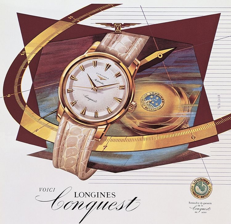 Longines Conquest Vintage Ad