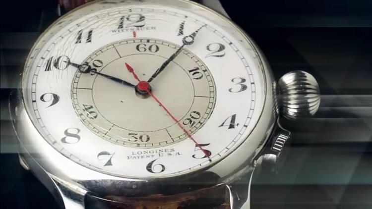 Longines Weems Second Setting Watch