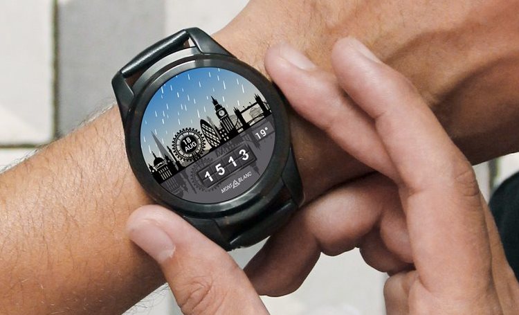 Montblanc Summit Watch London Face