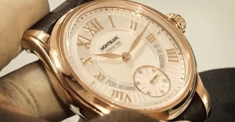 Montblanc Villeret 1858 Luxury Watch Face