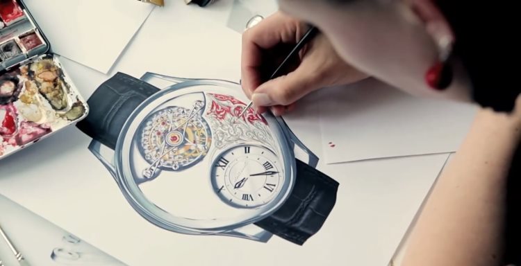 Montblanc Watch Concept Art By Anais Hamel