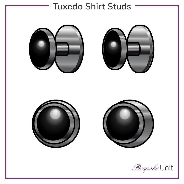 Tuxedo-Shirt-Studs Graphic