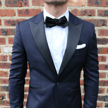 Tuxedo jacket and shirt front
