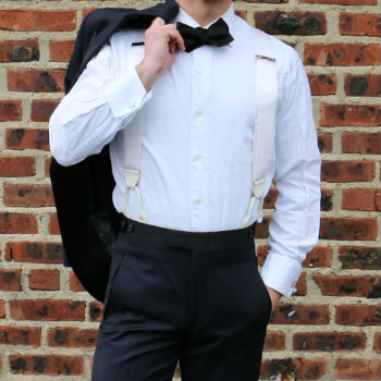 Tuxedo shirt with french cuffs
