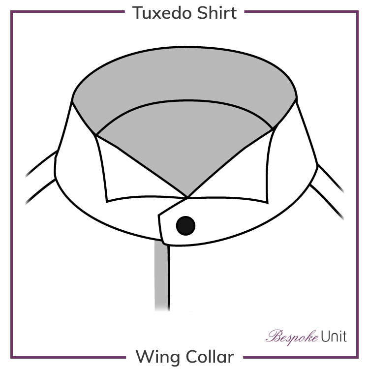 Wing-Collar Shirt graphic