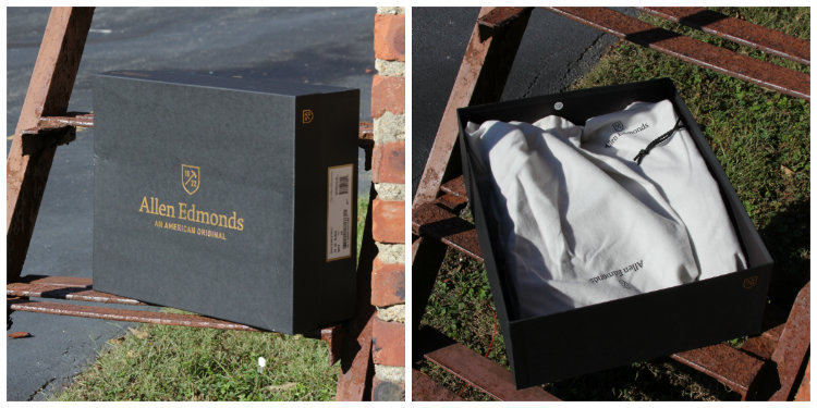 allen edmonds shoe box