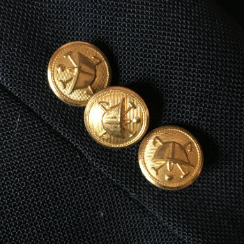 gold blazer buttons