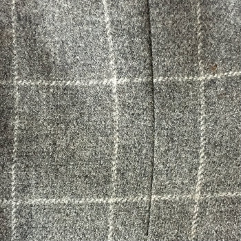 grey windowpane fabric
