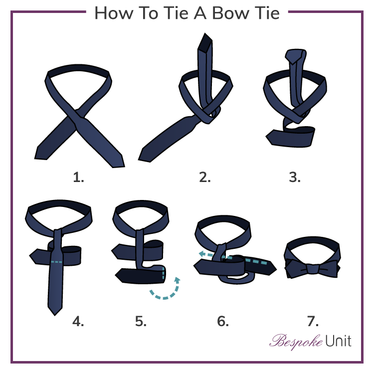 how to tie a bow tie