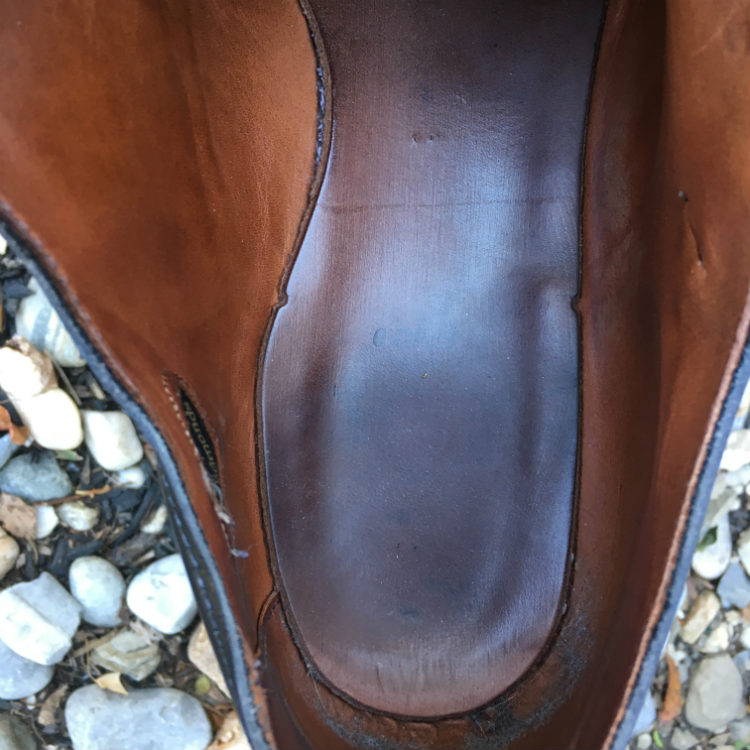 insole of shoe before recraft