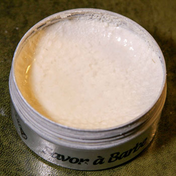 shaving soap with bloom water