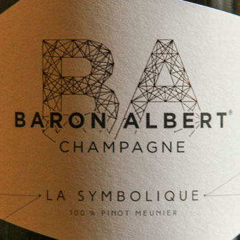 Bottle of Baron Albert Symbolique Brut Nature Blanc de Noirs Label