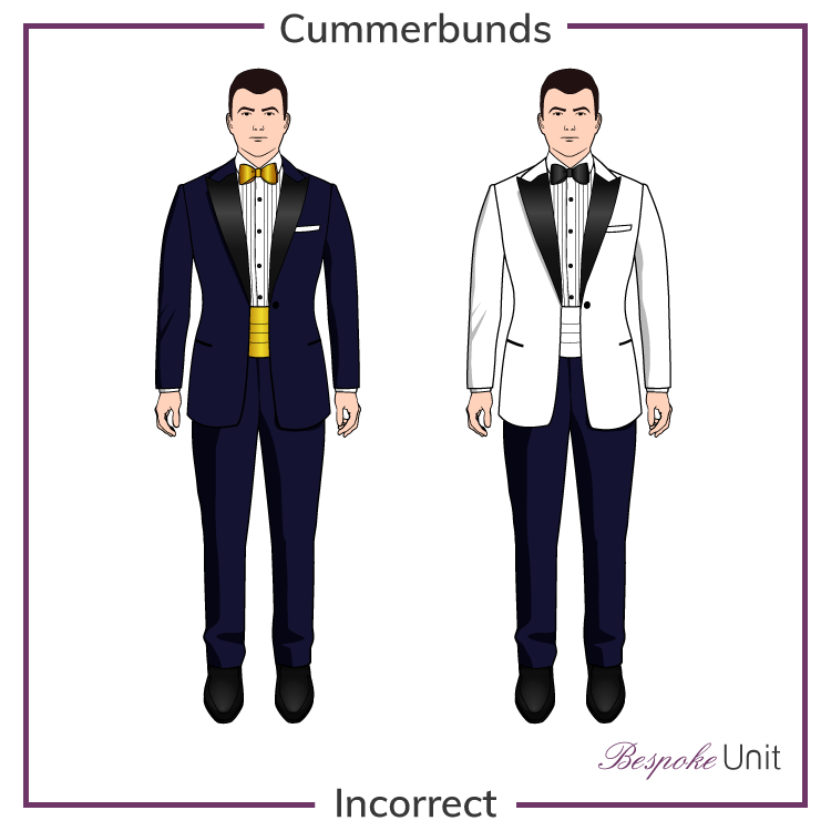Cummerbunds-Incorrect