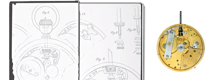 Patek Philippe Keyless Winding Blueprint And Movement