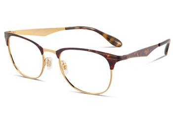 glasses usa ray ban 6346 tortoise browline glasses