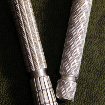 knurled chrome grips for safety razors