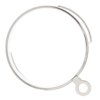 nearsights silver metal reading diopter lens monocle