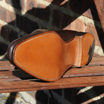 sole of mens dress shoe
