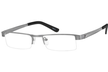 zenni optical semi rimless glasses