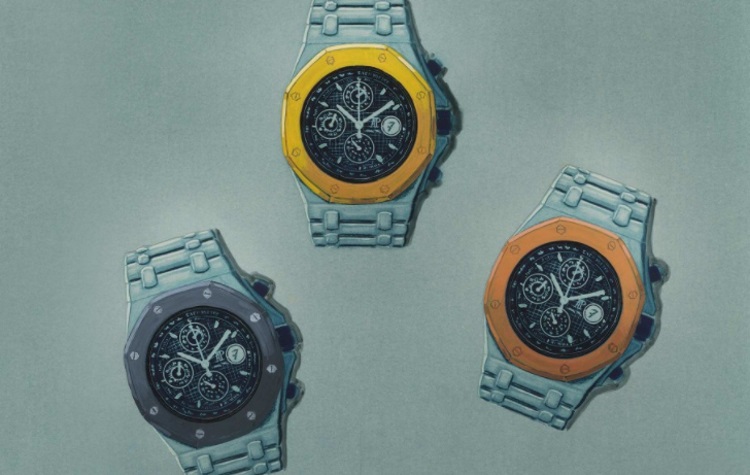 Audemars Piguet Offshore Concept Drawings