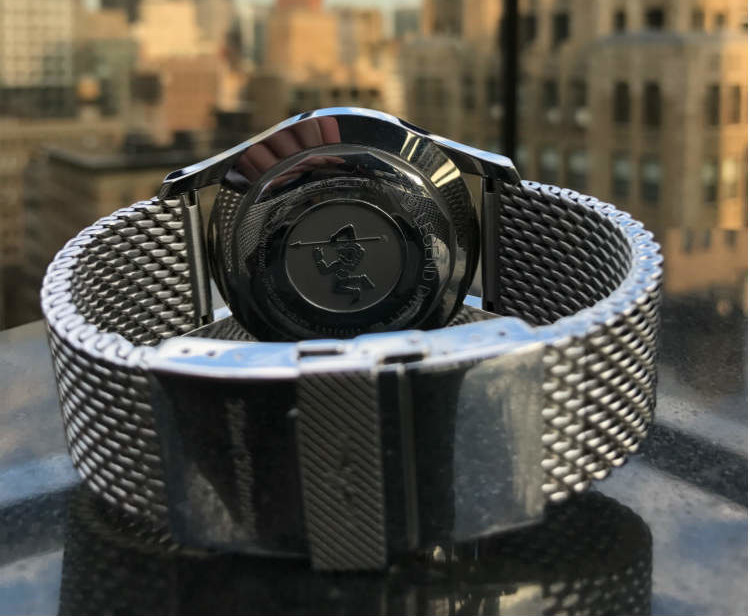 Longines Legend Diver Case Back And Melanese Bracelet