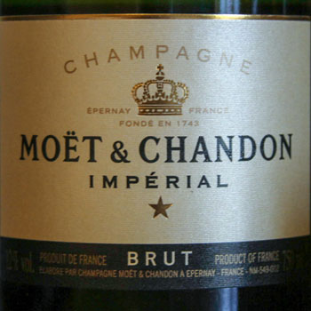 Moet et Chandon Imperial brut label