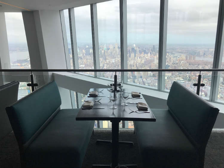 Table At One Dine Restaurant In Freedom Tower