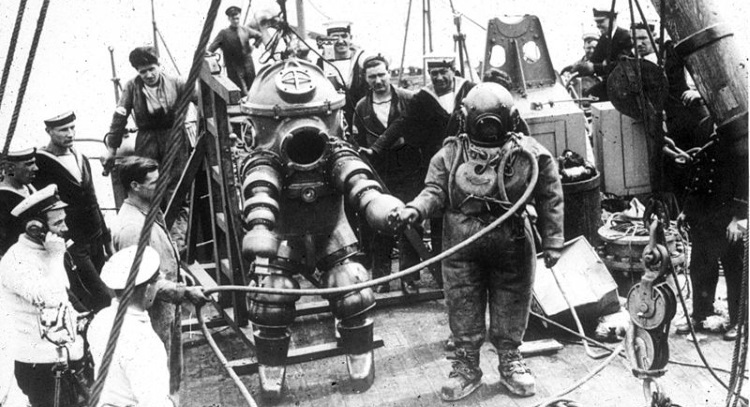 Tritonia Dive Suit For Exploring Lusitania