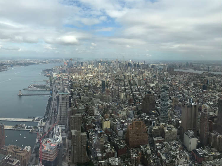 View Of Manhattan From Freedom Tower NYC