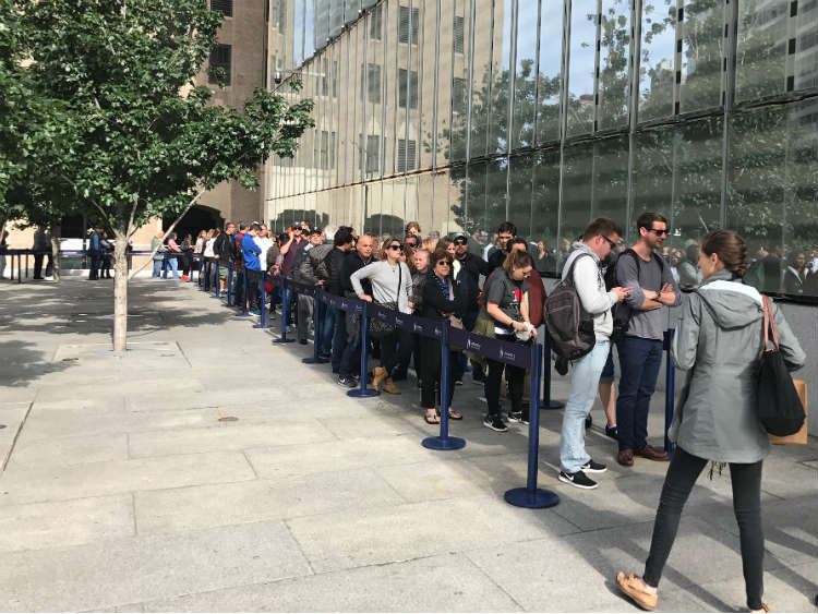 Waiting In Line To Get Into One World Observatory