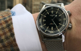 Window Date On Longines Legend Dive Watch