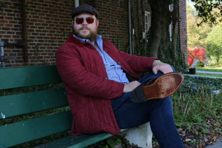 paul anthony in business casual outfit