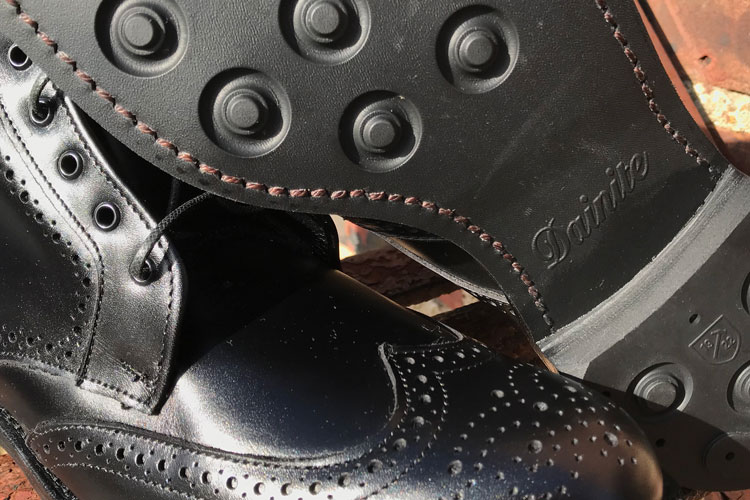 Allen Edmonds Dalton Wingtip Brogue Boot Dianite Sole