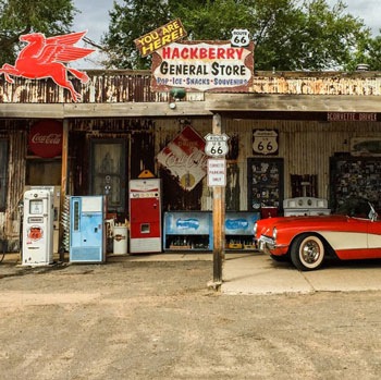 American Gas Station Convenience Store